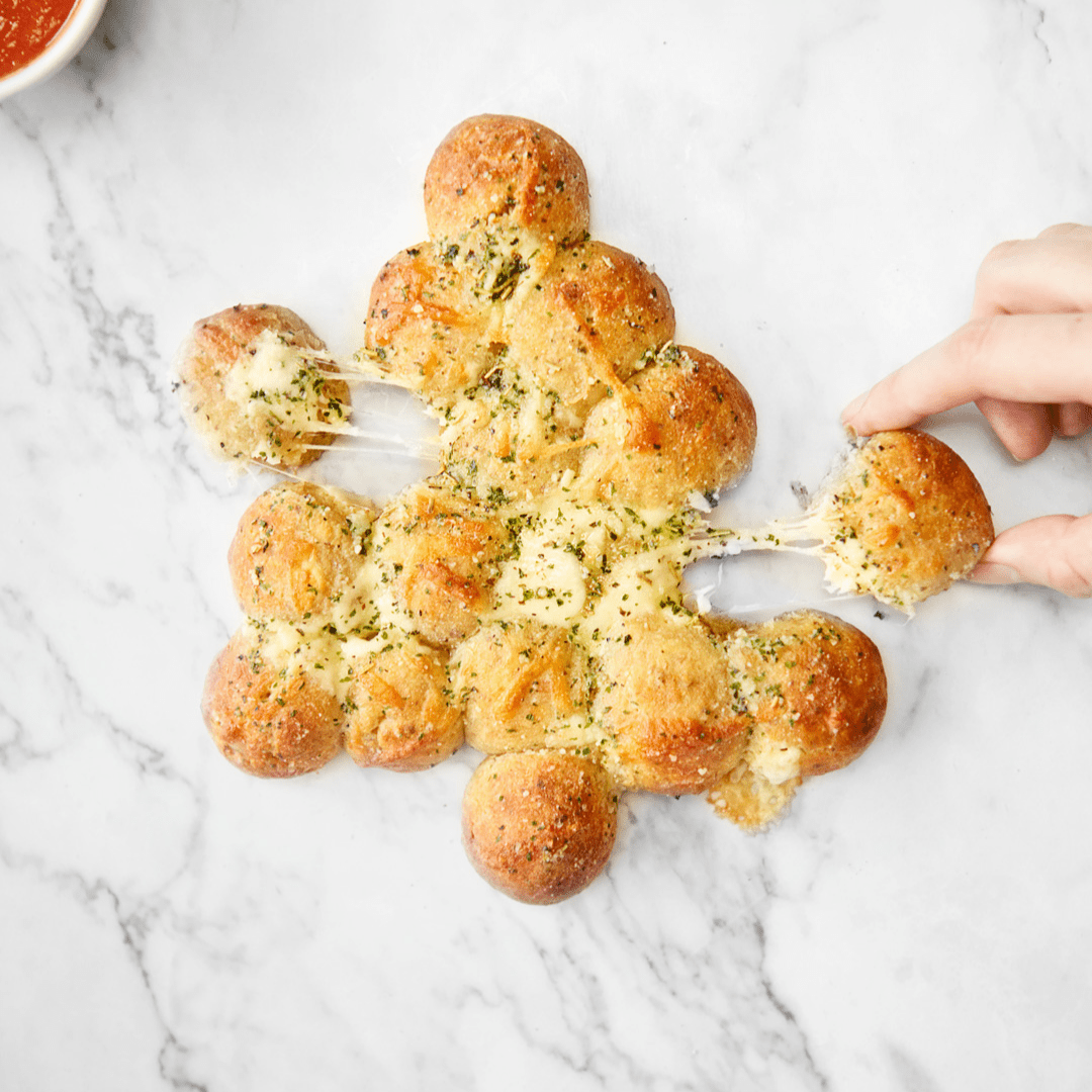 Cheesy Pull Apart Bread – Flourish